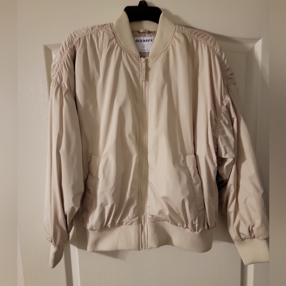 Old Navy women's oversized bomber jacket size M - Picture 3 of 5